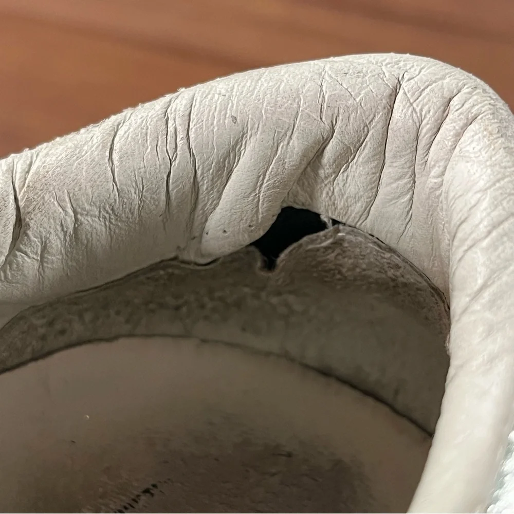 Golden Goose ‘Stardan’ White Leather Sneakers Women’s Size 38 (8) Shoes - Picture 9 of 12